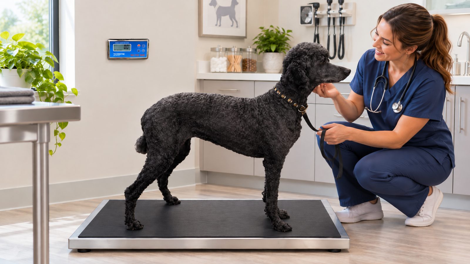 VET-TEC 2030 platform scale in use
